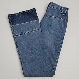 Marc Jacobs Bootcut Mid-Rise Released Hem Denim Blue Jeans | Women's 4
